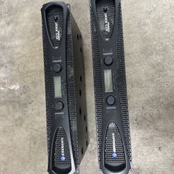 2 Crown XLS 1002 Class D Amps