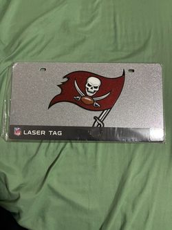Tampa Bay Buccaneers NFL Laser Tag License Plate