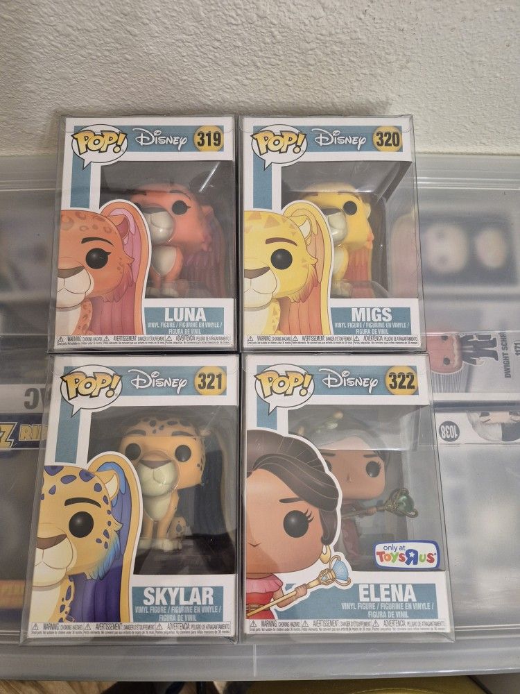 Funko Pop Disney Elena Of Avalor Set