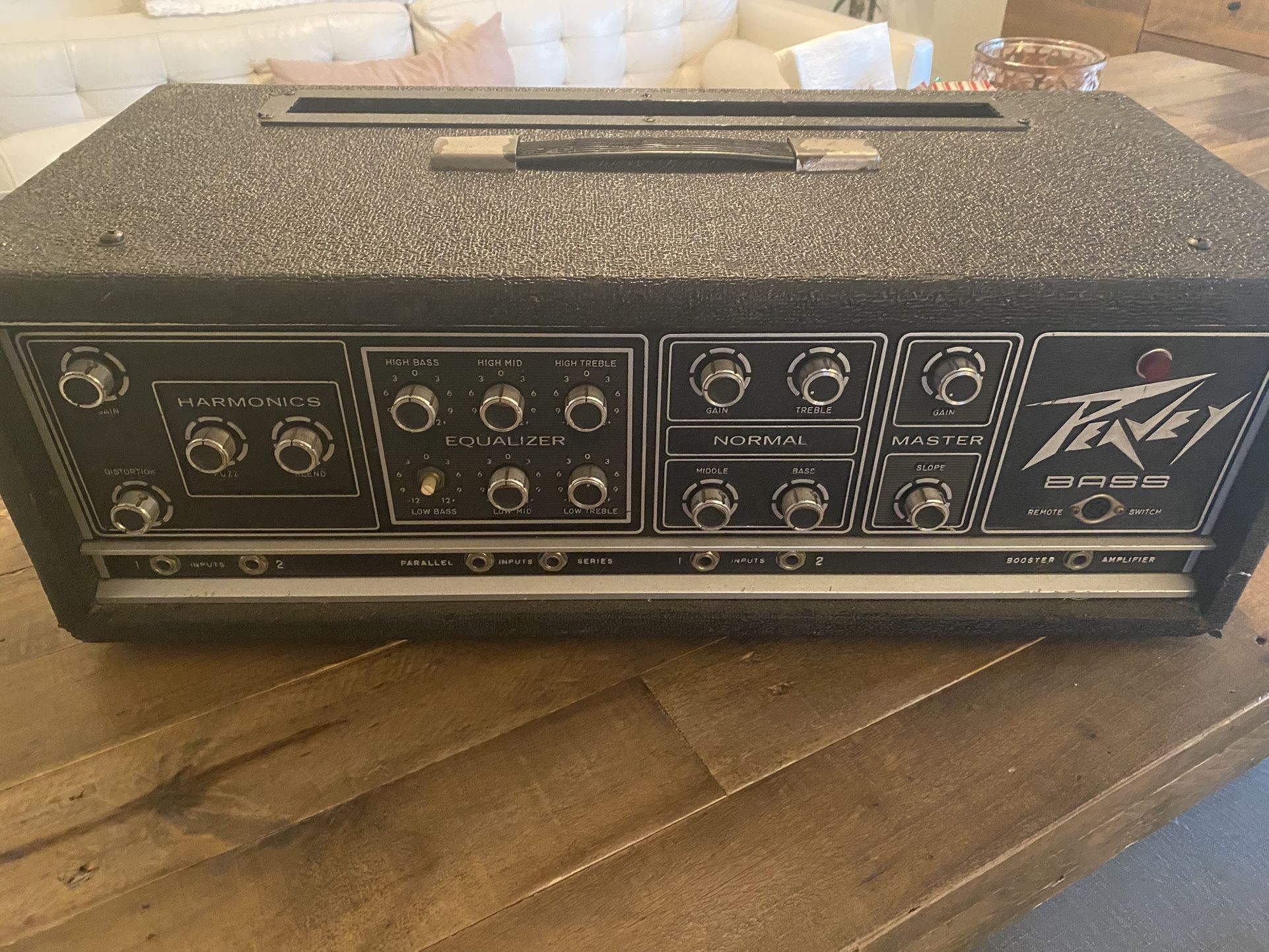 Peavey Bass Amp-Early 70s (Powers Up/No Signal)