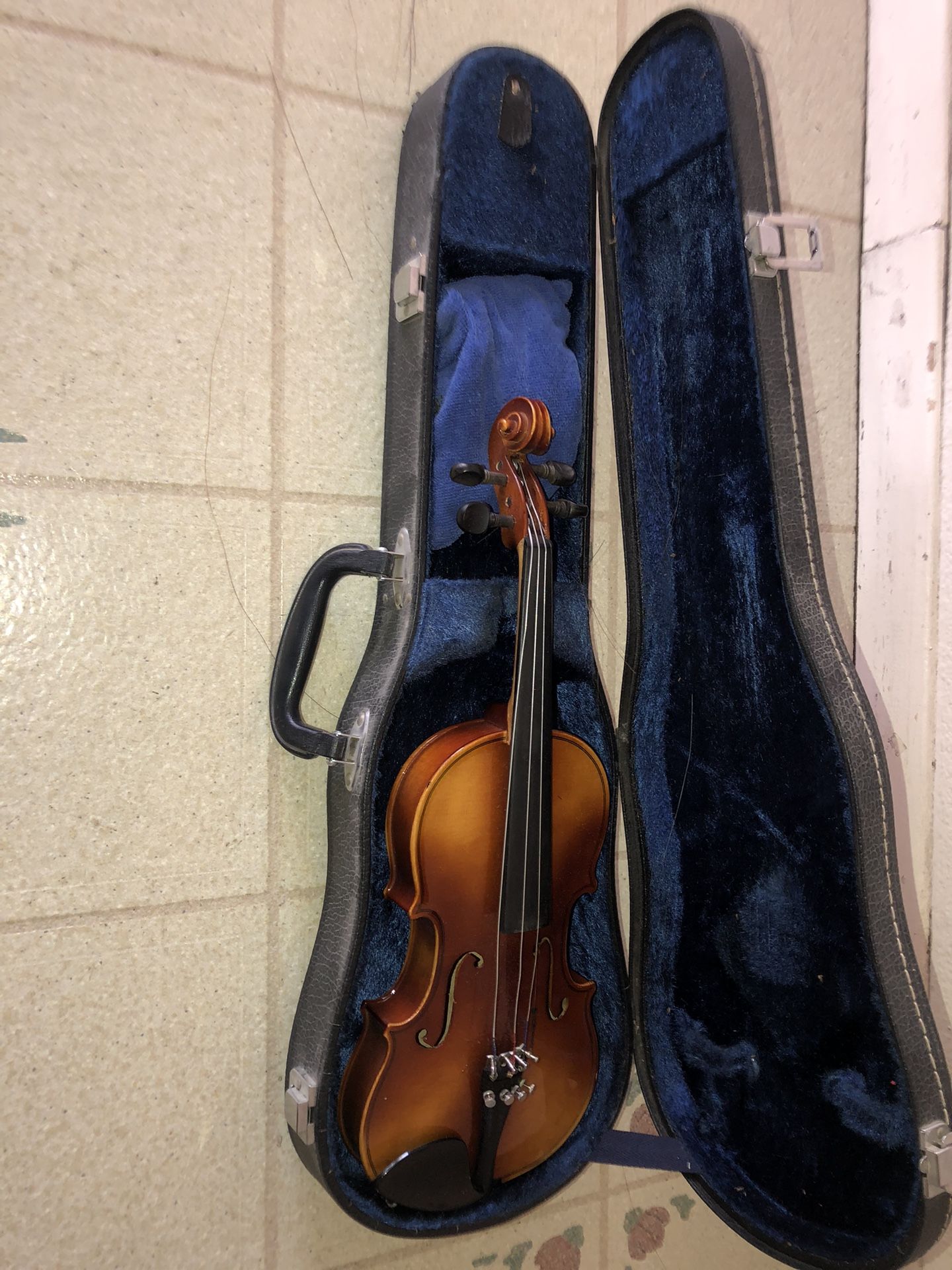 Vintage Joseph Lorenz LUBY (Schonbach) Czechoslovakia Violin w/ Hardcase