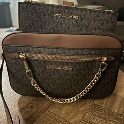 Michael Kors Crossbody And Phone Wallet