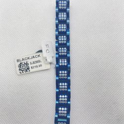 50 % Off Blue Bracelet With Stones  Size: 8 1/2