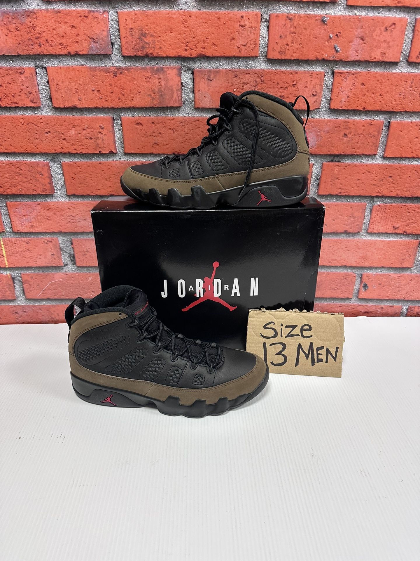 Nike Air Jordan 9 Retro ‘Olive ‘24’ Size 13