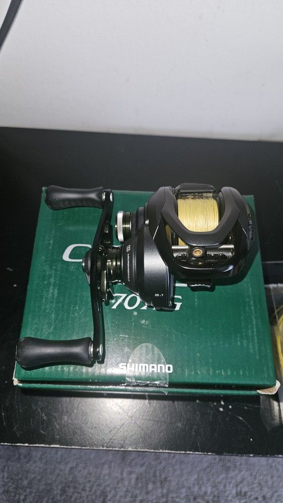 Shimano 70 MGL Reel XG 8.1 Retrieve.