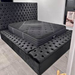 New Bedframe In Box 📦 Buy Now Pay Later $39 Down No Credit Needed For Finance 