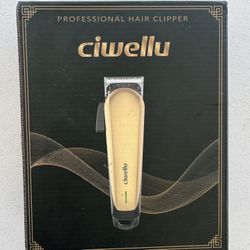 New PRO Hair Clipper Ciwellu Rechargeable Professional Barber Salon