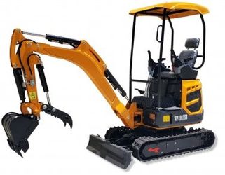 Kubota D722 Diesel 2 Ton Mini Excavator Backhoe Digger Swing Boom Telescoping Tracks Hydraulic Thumb