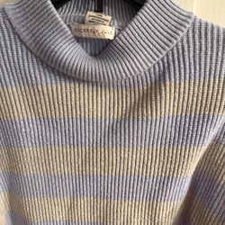 top sweater gray and blue