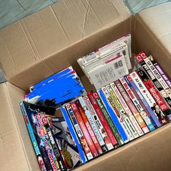 Variety Of Manga Books