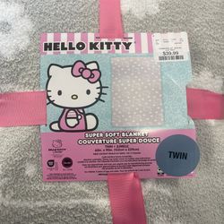 Hello Kitty Reversible Cashmere Soft Blanket 