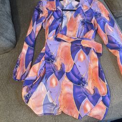 Tea Party Wrap Dress 