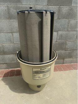 Pentair pool filter 4000 series bottom tank with grits 4024,4036,4048,4860 DE pool filter