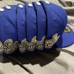 2020 LA Dodgers World Championship Hat