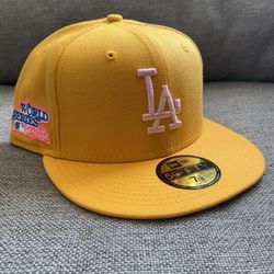 New Era Los Angeles Dodgers Hat Sz 7 3/8 Club
