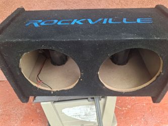 SPEAKERS BOX CAJA PARA BOSINAS 10 INCHES GOOD CONDICIÓN ABLO