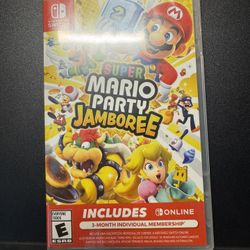 Super Mario Party Jamboree (New Sealed) With 3 Months Of Nintendo Online 
