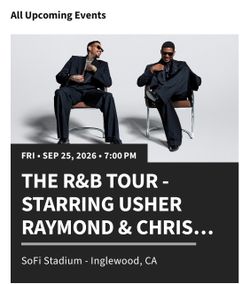 The r&b tour tickets