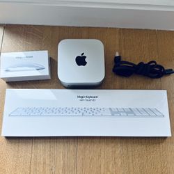 Mac Mini m4 24GB / 512 GB SSD + keyboard + mouse