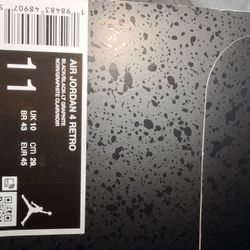 Jordan Retro Black Cat 4s 