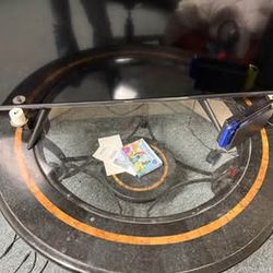 Large glass coffee table