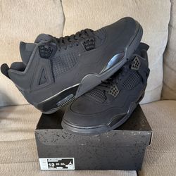 Jordan 4 Black Cat 🐈‍⬛ Size 13 $300