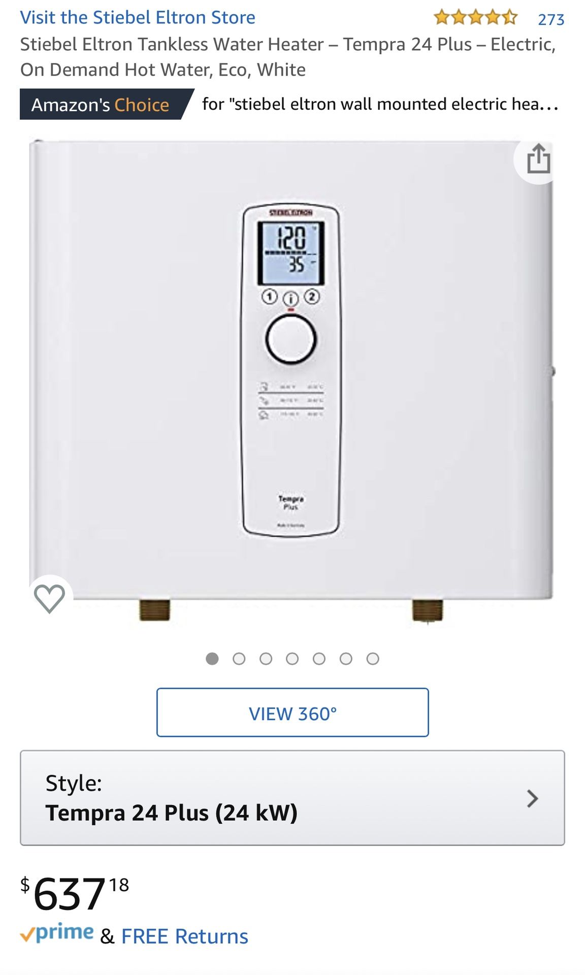 *****Tankless Water Heater******