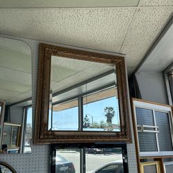 Wood Frame Mirror