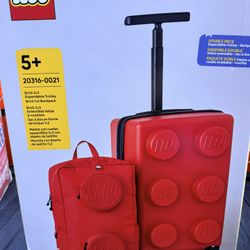 Lego Suitcase And backpack Set