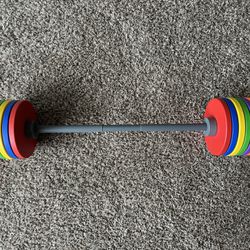 Kids Barbell And Plates