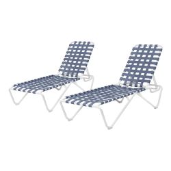 Strap Chaise - Lake