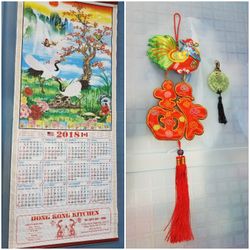 Asian wall hangings