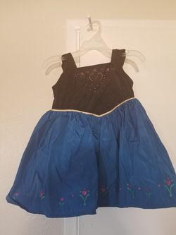 Hermoso vestido bebé Ana de frozen