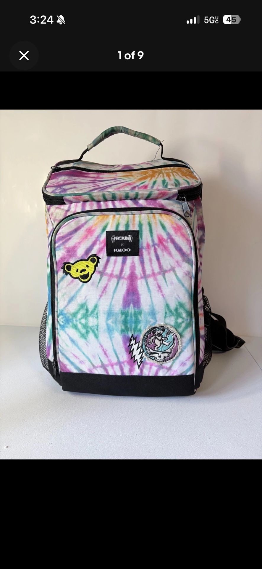 Grateful Dead Soft Cooler Backpack