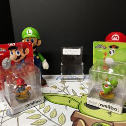 Mario&yoshi (super Smash Bros) Amiibo 