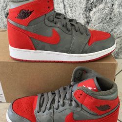 Jordan 1 Retro Bred 3M Camo Size 5 Y