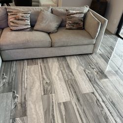 Microfiber Sectional  L Shaped 