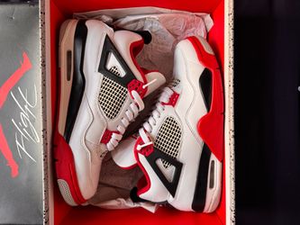 Air Jordan 4 Retro Fire Red Size 9.5