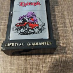 Rare Vintage Epitaph Records Zippo