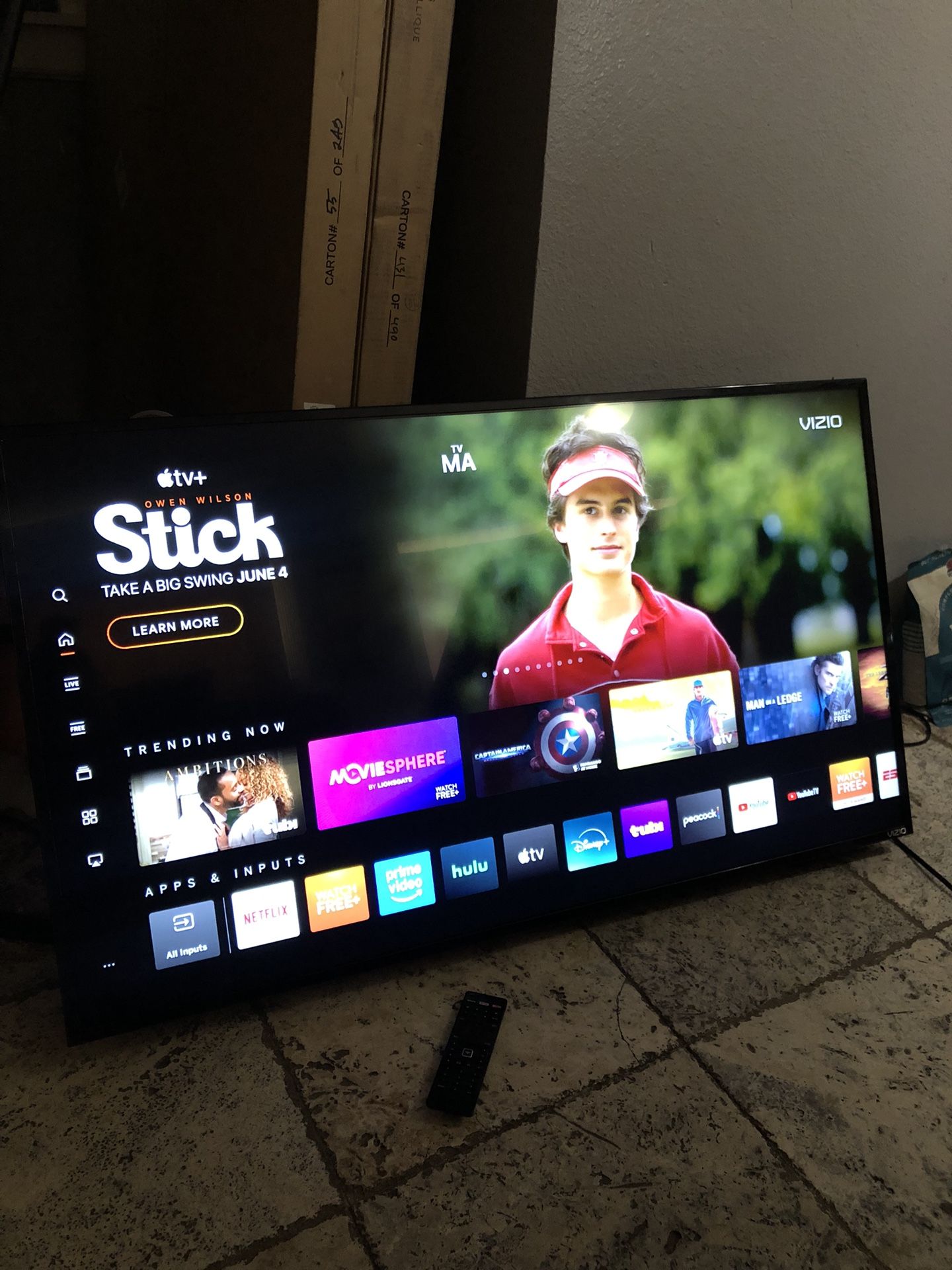VIZIO 50inch SmartCast 4K 3840P UHD Chromecast