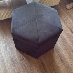 Black Ottoman 