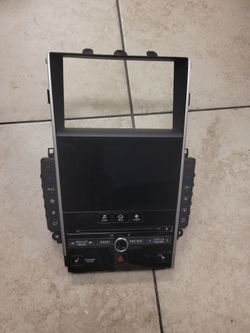 14-19 Infiniti Q50 Climate Display Control Panel Screen Heated Seats 253914HB5B