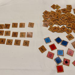 Magnetic Letter Tile Game