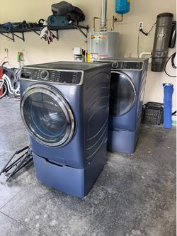 GE Profile GE washer and dryer