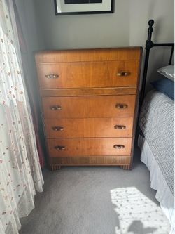 Vintage tall Dresser