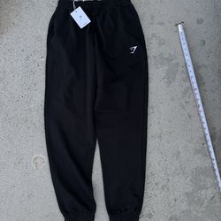 Gymshark black joggers size XS