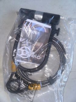 shoot me an offer Via Velo Bike U-Lock with Cable shoot me an offer