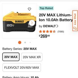 Dewalt Battery 
