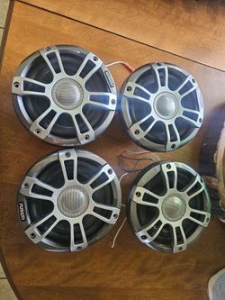 Fusion Marine Speakers Set of 4