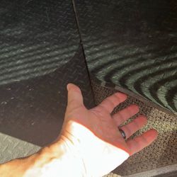 6’ L X 4’ W Rubber Mats 1/4” Thick (Quantity 5)